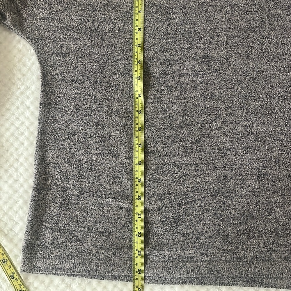 Lucky Brand Top Womens Long Poet Sleeve Shirt Loose Fit Fall Winter Large - Picture 9 of 9